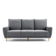 Linspire Essence 3-Seater Sofa, Grey