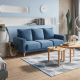 Linspire Essence 3-Seater Sofa, Blue