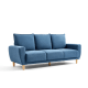 Linspire Essence 3-Seater Sofa, Blue