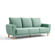 Linspire Essence 3-Seater Sofa, Green