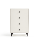 Linspire Fresko Chest of 4 Drawers, White