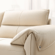 Linspire Plume 4.5-Seater Leather Sofa, Sand