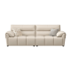Linspire Plume 2-Seater Leather Sofa, Sand