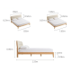 Linspire Stirling Bed Frame Super King