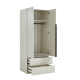 Linspire Stele 2-Door Wardrobe with Drawers