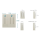 Linspire Stele 5-Door Wardrobe with Drawers