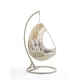 Linspire Cocoon Hanging Egg Chair with Cushion, Cream White