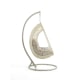 Linspire Cocoon Hanging Egg Chair with Cushion, Cream White