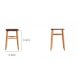 Linspire Harbor Solid Wood Stool