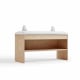 Linspire Miro Shoe Beech 80cm, Beech & Beige