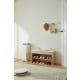 Linspire Miro Shoe Beech 80cm, Beech & Beige