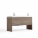 Linspire Miro Shoe Beech 80cm, Ash & Beige