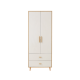 Linspire Fresko Wardrobes with 2 Doors + 2 Drawers, 0.8m