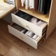 Linspire Fresko Wardrobes with 2 Doors + 2 Drawers, 0.8m