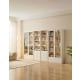 Linspire Ventus Bookcase with Storage Drawers, White