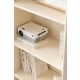 Linspire Ventus Bookcase with Storage Drawers, White