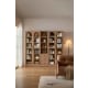 Linspire Ventus Bookcase with Storage Drawers, Beaver