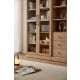 Linspire Ventus Bookcase with Storage Drawers, Beaver