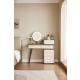 Linspire Rena Extendable Dressing Table with Storage Cabinet