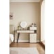 Linspire Rena Extendable Dressing Table with Storage Cabinet
