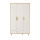 Linspire Fresko Wardrobes with 3 Doors + 2 Drawers, 1.2m