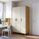 Linspire Fresko Wardrobes with 3 Doors, 1.2m