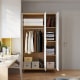 Linspire Fresko Wardrobes with 3 Doors, 1.2m