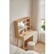 Linspire Juniper Extendable Dressing Table with Cabinet