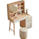 Linspire Juniper Extendable Dressing Table with Cabinet Set