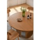 Linspire Harbor Solid Wood Dining Table with 2 Chairs Set 1.35m