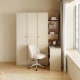 Linspire Haven 3-Door Wardrobe with Desk and Chair Set