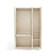 Linspire Haven 3-Door Wardrobe with Desk and Chair Set