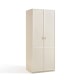 Linspire Haven 2-Door Wardrobe with Desk, Cabinet and Chair Set