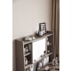 Linspire Juniper Extendable Dressing Table with Cabinet Set, Ash & Light Grey