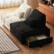 Linspire Mizu 1-Seater Modular Sofa with Storage, Large, Sand