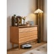 Linspire Flow Chest of 6 Drawers with Glass Top