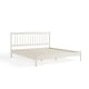 Linspire Ventus Solid Wood Bed Frame, 180x200cm, White