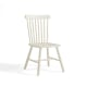 Linspire Ventus Solid Wood Dining Chairs, White, Set of 2