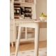 Linspire Ventus Dining Table with Sintered Marble Top, 1.2m, White