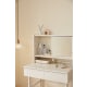Linspire Ventus Solid Wood Dressing Table, 0.6m, White