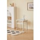 Linspire Ventus Dressing Stool, White