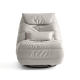 Linspire Eden Recliner Chair, Grey