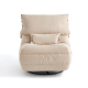 Linspire Eden Recliner Chair, Sand White