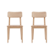 Linspire Bliss Solid Wood Dining Chair, Set of 2