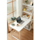 Linspire Ascend Desk with Shelves, White