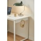 Linspire Ascend Desk with Shelves, White