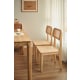 Linspire Flow Solid Wood Dining Chair, Set of 2