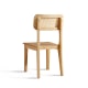 Linspire Flow Solid Wood Dining Chair, Set of 2