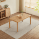 Linspire Flow Solid Wood Dining Table, 1.5m