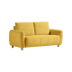 Linspire Aero 2-Seater Boucle Sofa, Yellow